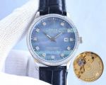 Fake Rolex Datejust Fluted Bezel Blue MOP Dial Watch 40mm 